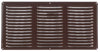 Air Vent 8 in. H x 16 in. W x 8 in. L Brown Aluminum Undereave Vent (Pack of 24) - Deal of The Week