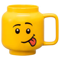 LEGO 17.9 oz Silly Yellow BPA Free Mug (Pack of 6)
