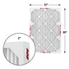 AAF Flanders 12 in. W x 20 in. H x 2 in. D Synthetic 8 MERV Pleated Air Filter (Pack of 12)