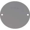 Sigma Engineered Solutions Round Stamped Steel 4.13 in. H X 4.13 in. W Flat Box Cover - Deal of The Week