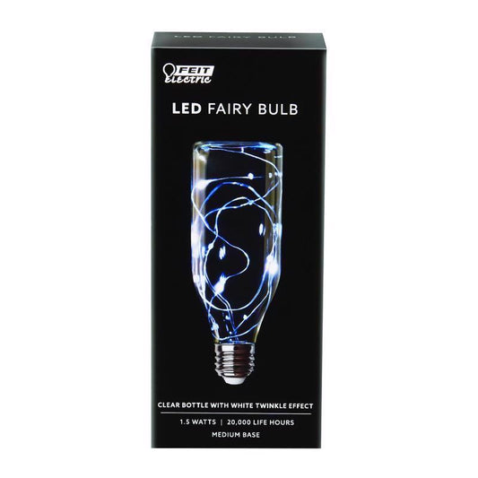 Feit Bottle E26 (Medium) LED Bulb Soft White 1.5 Watt Equivalence 1 pk