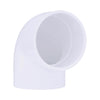 Charlotte Pipe Schedule 40 4 in. Slip X 4 in. D Slip PVC Elbow 1 pk