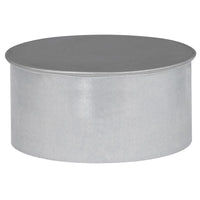 Imperial 5 in. D Galvanized Steel Pipe End Cap - Deal of The Week