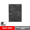 Diablo 6 in. L X 4 in. W 400 Grit Silicone Carbide Final Stripping Pads 2 pk