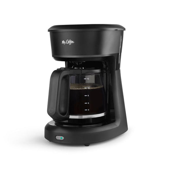 Cafetera Mr. Coffee negra de 12 tazas