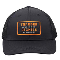 Dickies Traeger Trucker Hat Black One Size Fits Most