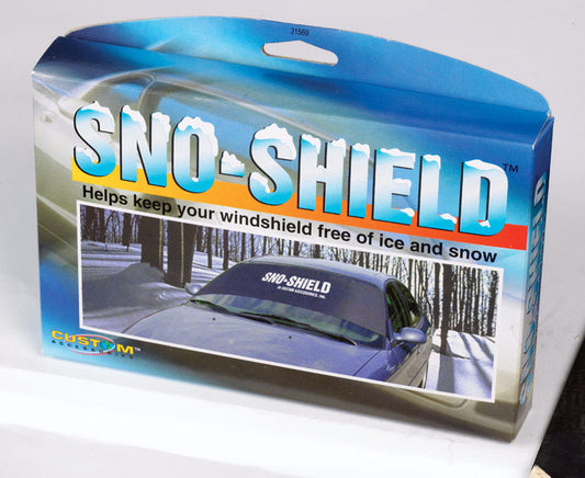 Custom Accessories Sno-Shield Nylon Windshield Cover 25 Lx78 W in. for Windshield Free of Ice & Snow