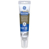 GE White Non-Paintable Shrink & Crack-Proof Silicone Sealant 2.8 oz.