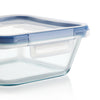 Snapware Clear/Green Lock Top Container 4-Cups Capacity (Pack of 4 )