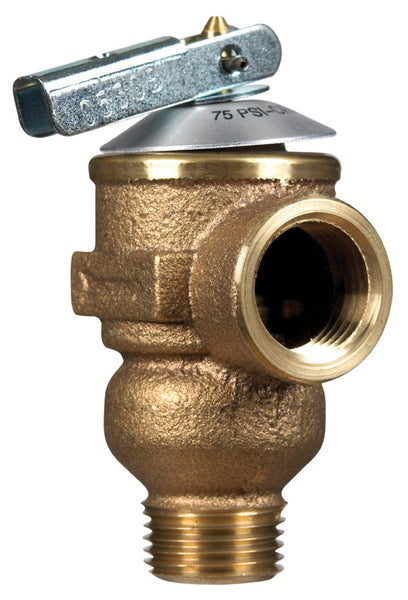 Válvula de alivio de presión de bronce Cash Acme de 1/2 pulg. - Oferta de la semana