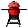 Kamado Joe 22 in. Kettle Joe Charcoal Kamado Grill and Smoker Blazing Red