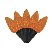 Celebrations Orange 100 ct LED Anti Flicker String Lights