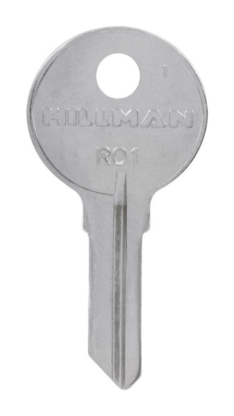 Llave tradicional Hillman para casa u oficina, llave universal en blanco individual (paquete de 10).