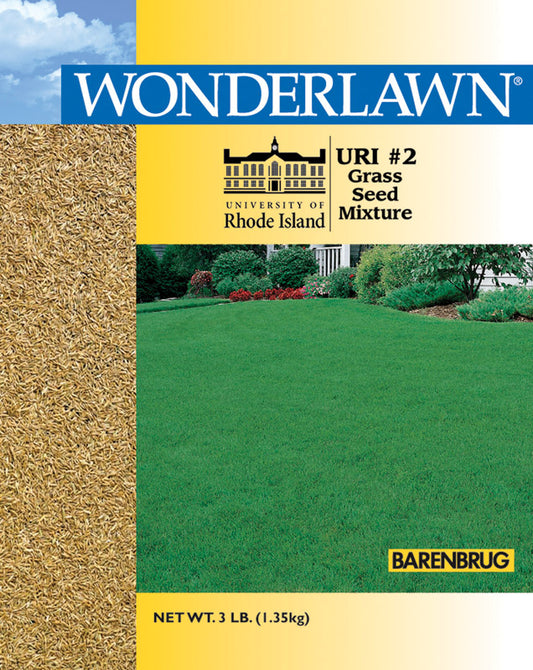 Barenbrug Wonderlawn Mixed Full Sun/Light Shade Grass Seed 3 lb
