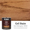 Old Masters Semi-Transparent Dark Mahogany Oil-Based Alkyd Gel Stain 1 qt