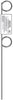 Hy-Ko .32 in. D X 24 in. H Metal Pigtail Sign Stake