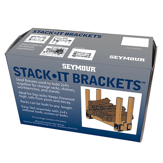 Seymour Black Steel Bracket Kit