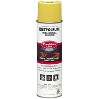 Rust-Oleum Industrial Choice High Visibility Yellow Inverted Marking Paint 17 oz.  (Pack of 6)