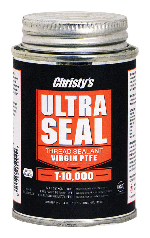 Christys Ultra Seal White Thread Sealant For CPVC/PVC 4 oz.