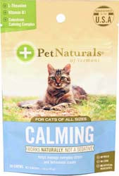 Pet Naturals Of Vermont - Masticables calmantes para gatos - 1 unidad - 30 unidades