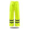 Boss Yellow Polyester Rain Pants XL