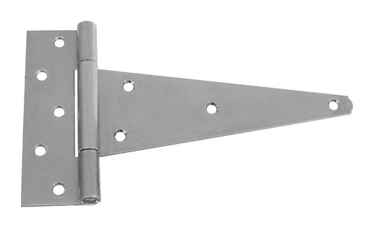 National Hardware 10 in. L Zinc-Plated Extra Heavy Duty T-Hinge 1 pk
