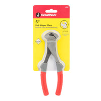 Great Neck 6 in. Drop Forged Steel End Nipper Pliers