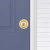 Kwikset SmartKey Security Polished Brass Metal Single Cylinder Deadbolt