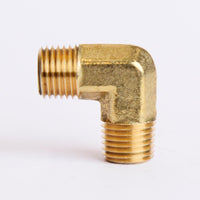 1/4 in. MPT X 1/4 in. D MPT Brass 90 Degree Elbow (Pack of 5)