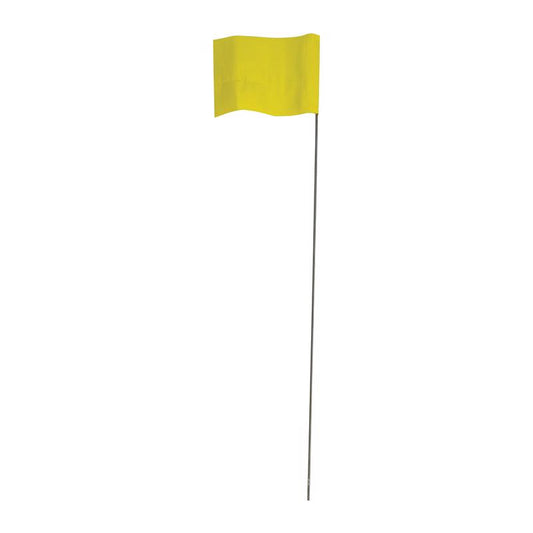 C.H. Hanson CH Hanson 21 in. Yellow Marking Flags Polyvinyl 100 pk