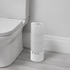 Better Living Rollo Matte White Toilet Paper Roll Reserve