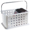 InterDesign Clear Plastic Free Standing Shower Caddy 9 L x 6.5 H x 5 W in.