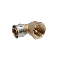 SharkBite PEX Press 3/4 in. Press each X 3/4 in. D FNPT each Brass Elbow