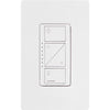 Lutron Caseta White 150 W Touch Smart-Enabled Dimmer Switch 1 pk