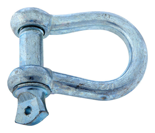Campbell Chain Zinc-Plated Forged Steel Anchor Shackle 2000 lb. (Pack of 5)