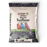 Chirp Black Oil Sunflower Wild Bird Food 40 lb