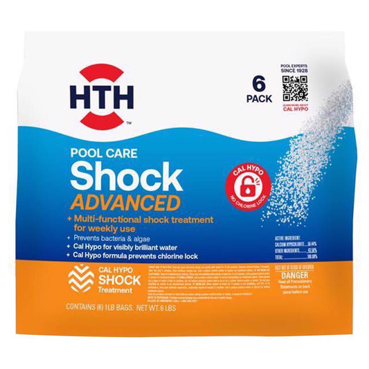 HTH Super Granule Shock Treatment 6 lb. (Pack of 6)
