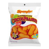 Spangler Marshmallow Circus Peanuts Banana Candy 5 oz (Pack of 12)