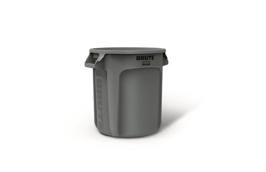 Rubbermaid Commercial BRUTE 10 gal. Plastic Brute Refuse Can (Pack of 6)