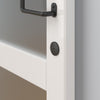 National Hardware Matte Zinc Indoor Sliding Door Lock