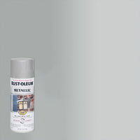 Rust-Oleum Stops Rust Nickel Spray Paint 11 oz. (Pack of 6)