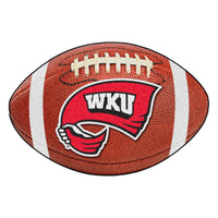 Western Kentucky University Football Rug - 20.5in. x 32.5in.