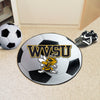 West Virginia State University Soccer Ball Rug - 27in. Diameter