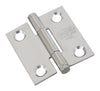 National Hardware 1.5 in. L Stainless Steel Stainless Steel Door Hinge 2 pk - Deal of The Week