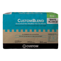 Custom Building Products White Thin-Set Mortar 50 lb