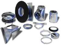 Selkirk 8 in. D Stainless Steel Wall Support Kit