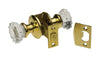 Kaba Ilco Crystal Bright Brass Mortise Lockset Grade 3 (Pack of 5).