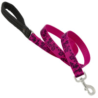 Lupine Pet Original Designs Multicolor Plum Blossom Nylon Dog Leash