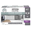 Rust-Oleum HOME Semi-Gloss White Tint Base Floor Coating Kit 1 qt (Pack of 2)