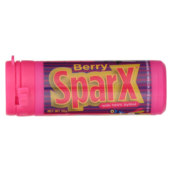 Caramelos Sparx - Bayas - Xilitol - Caja de 6 - 30 GRM (Paquete de 6)